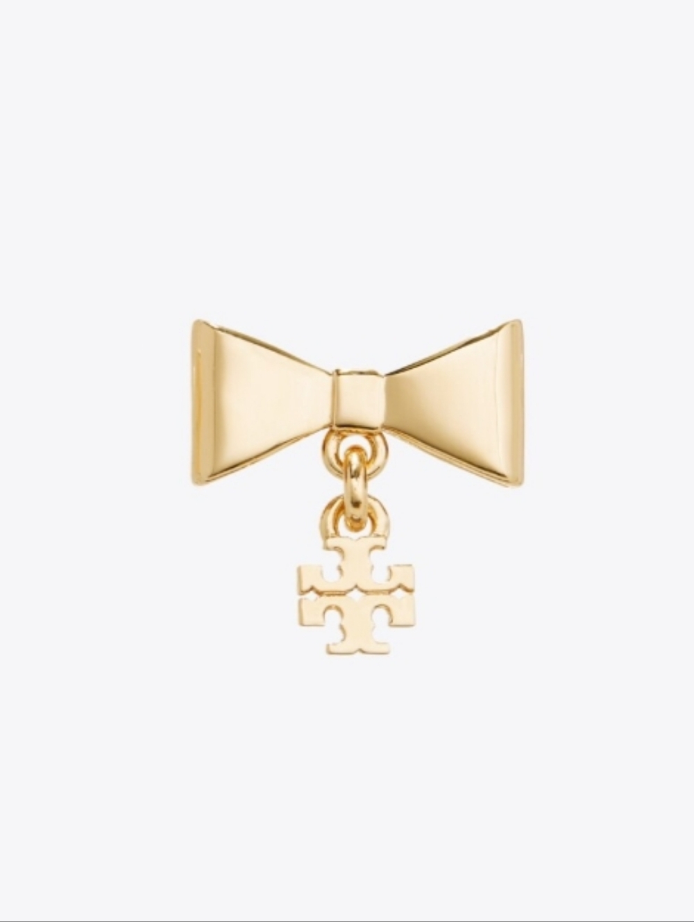 TORY BURCH CURIOSITY BOW EARRINGS - Picture 2 of 4